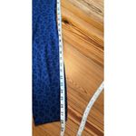 Renwick Women’s Leggings Sz LG Blue Cheetah Print Yoga Pilates Running Gym Bike Photo 8