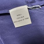 barney's new york Beyond Vintage for‎ Barney’s New York Silk Blue and Gold Dress Size S Photo 8