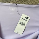 EXPRESS Lilac / Light Purple Body Contour Square Neck Top - NWT Photo 4