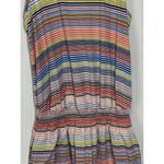 Mossimo Supply Co Women's Elastic Waist Dress Swim Cover Up Multicolor Medium Orange Photo 3