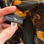 Vtg 90s hunters run baroque print blazer Black Size M Photo 2