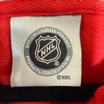 NHL Chicago Blackhawks L Full‎ Zip Sherpa Hoodie Pockets Warm Fall Hockey Fan Red Size L Photo 4