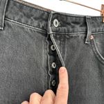 Free People  We The Free Deep Trance Dropped Boyfriend Barrel Jeans Black Size 30 Photo 6