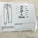 H&M ‎ Womens Jeans 4 High Rise Straight Leg Cream Minimalist Core Street Normcore Photo 7