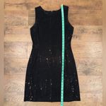 St. John  Couture by Marie Gray Sequin Knit Elegant Black Sleeveless Dress Photo 13