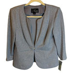Alex Evenings  Jacket Women's Size 8P Petite Blazer Sparkles Formal Blue NEW‎ Photo 0