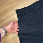 Madewell Pants Drapey Jaquard Huston Crop Black Polka Dot Elastic Womens S Photo 3