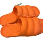 Totes Everywear Slides Sandals Summer Orange Womens Size 11 NEW Photo 3