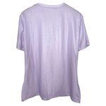 Lavender Y2K General Graphic Tee with Gold Fringe Size Large NWOT Purple Photo 1