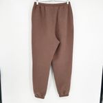 Nuuds Womens Oversized Brown Fleece Lined Classic Sweatpants Joggers Size M Size M Photo 10