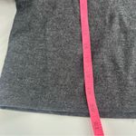 Tibi Melange Jersey U-Neck Top Dark Heather Grey sz L Photo 8