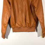 Wanderers The Londoner Cardi Lamb Leather Jacket Tan Photo 10