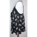Victoria's Secret Victoria’s Secret Black Gray Foliage Teddy Top Lingerie Medium Photo 4