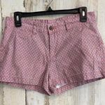 Old Navy * Women's Size 4 Stylish Pink Diamond Print Shorts Short Summer Photo 0