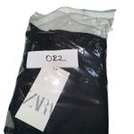 ZARA  Women's Black Sleeveless Mini Dress‎ White Gold Button Detail Size M Photo 10