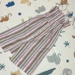 Hem & Thread  Striped Dress - Pink, White, Brown Photo 0