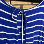 Chic Soul  Blue And‎ White Stripe Jumpsuit Size 3X Photo 5