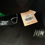 Tiger Mist Green Black Fluffy Tube Top Photo 2