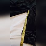 EXPRESS  Velvet Longline Blazer Black Soft Velvet Open Front Jacket Women XS/TP Photo 7