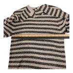 Who What Wear  Metallic Stripe Sweater M Photo 7