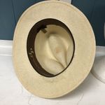 Vintage Dorfman Pacific Panama Straw Hat Handmade Mens Large Tan With Band USA‎ Photo 4
