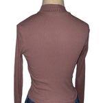 Charlotte Russe Ribbed Turtleneck Shirt Photo 1