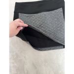 Smartwool Womens Diamond Peak Quilted Skirt Sz XS Black Gray Merino Wool Photo 3