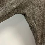 Joie  Sweater Gray Scoop Neck w/ Deep Back Lace Hem Knit Sz M GUC Cashmere Blend Photo 3