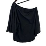 Anthropologie  T.La Black One Shoulder Tee Small New Photo 16