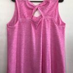 Terra & Sky Womens Tank Top Size OX 14W Longer Length Loose Fit Pink Tie Dye New Photo 3
