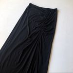 Weston Wear High Slit Maxi Knit Skirt Black Size XS Photo 3