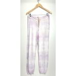 Sundry Pants Womens Tie-Dye Sweatpants Joggers Lilac Purple White Size Small NEW Photo 3