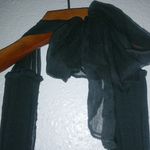 Kaisely  8 Silk Tile Sequined Halter Top Black Evening Formal Photo 6