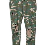 NSF Sayde Camouflage Distressed Joggers Women’s Size S Photo 1
