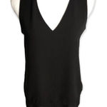 Michael Kors Dark Brown Sleeveless Layered Blouse Size M Photo 0