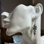 Aurora borealis cluster dangle earrings Multiple Photo 4
