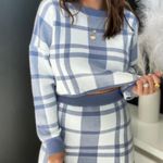 Stella Rae's Plaid Sweater Set Photo 0