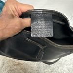 Brighton Black Leather Drawstring Bag Photo 5