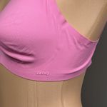 SKIMS Naked Plunge Wireless Bra Bright Pink XL Unlined Seamless Hook Back Photo 2