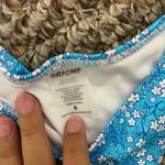 Bright Swimwear  Bikini Set Blue Floral Photo 2