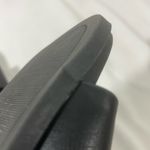 Bamboo  Double Strap Sandals Womens Faux Leather Buckle Black 8.5 PREOWNED Photo 8