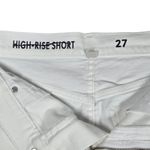 J.Crew  High-rise denim short‎ in white 27 BF382 NIB Photo 4