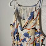 Joie NWT  Huston Dress Floral Halter Abstract Floral Tiered Cotton Blend Size L Photo 2