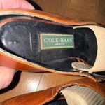 Cole Haan Vintage  Leather open toe slip on shoe sandal brown size 8 Photo 5