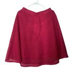 Metro  Wear Crochet Overlay Midi Flare Skirt Photo 0