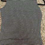 SML Sport Vintage Black And White Striped Tank, Wool, Full Coverage Photo 2