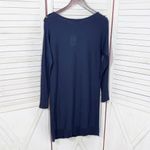 Lilly Pulitzer Jupiter Knit Sweater Shift Dress Navy Blue XS Long Sleeve Photo 8