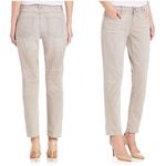 Eileen Fisher  Organic Cotton Boyfriend Jeans Gray Silver Size 14 Photo 1