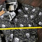 Los Angeles Apparel Denim shorts & button down shirt set Tilly’s casual classic Photo 2