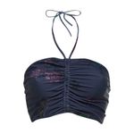 Ganni  Ruched Floral Print Bikini Top Size 8‎ NWT Photo 1